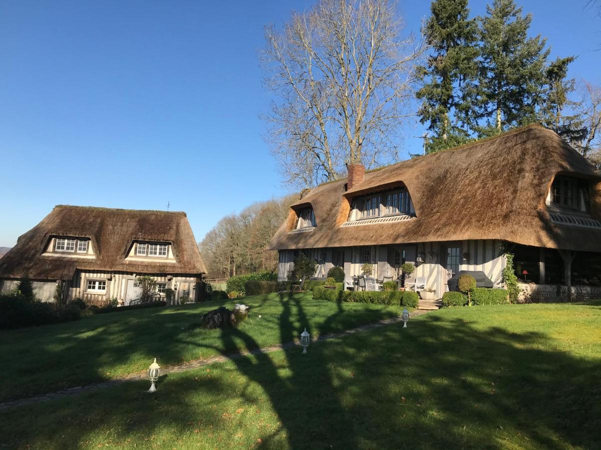 Les Chaumieres Du Pays D'Auge Bed & Breakfast Le Breuil-en-Auge Eksteriør bilde