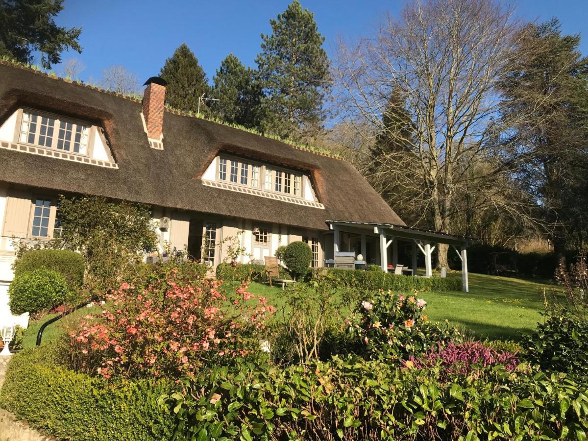 Les Chaumieres Du Pays D'Auge Bed & Breakfast Le Breuil-en-Auge Eksteriør bilde
