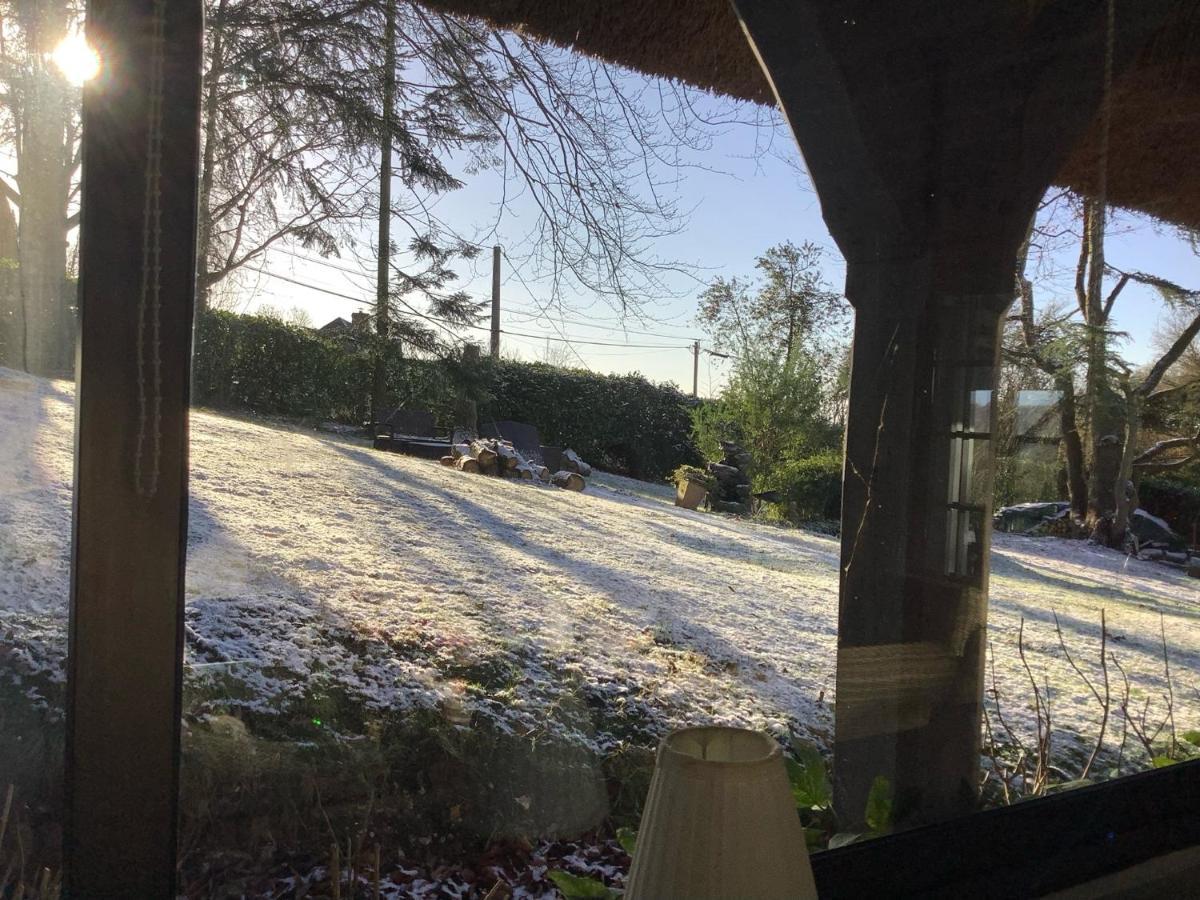 Les Chaumieres Du Pays D'Auge Bed & Breakfast Le Breuil-en-Auge Eksteriør bilde