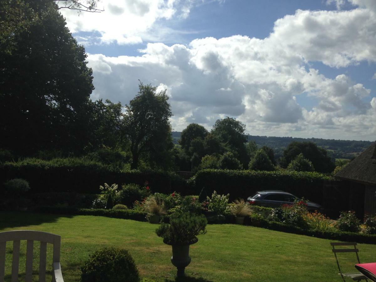 Les Chaumieres Du Pays D'Auge Bed & Breakfast Le Breuil-en-Auge Eksteriør bilde