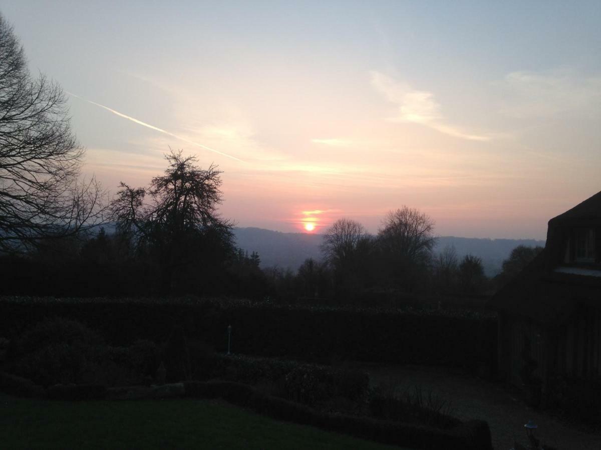 Les Chaumieres Du Pays D'Auge Bed & Breakfast Le Breuil-en-Auge Eksteriør bilde